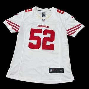 Nike San Francisco 49ers Patrick Willis #52 White Game Jersey